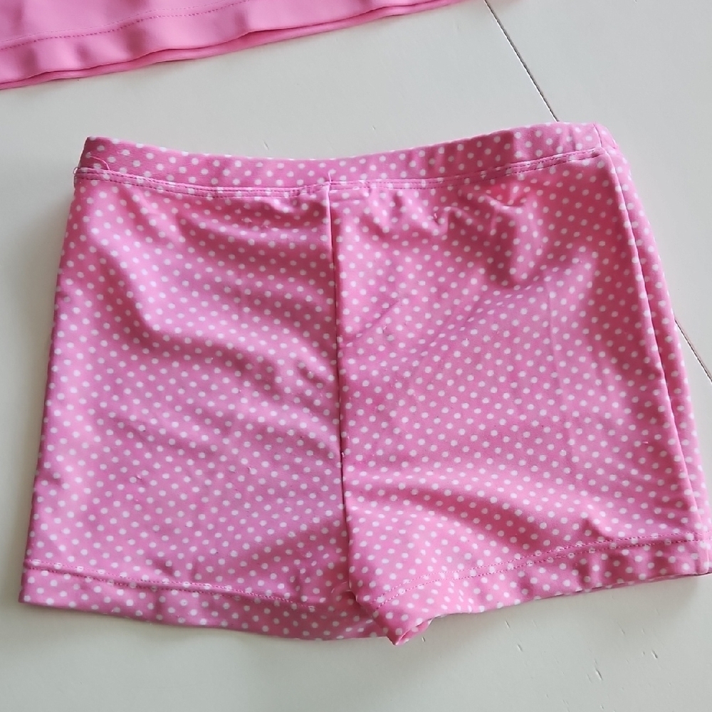 Circo Pink Rashguard Swim Set with Sun Protection - Picture 4 of 10